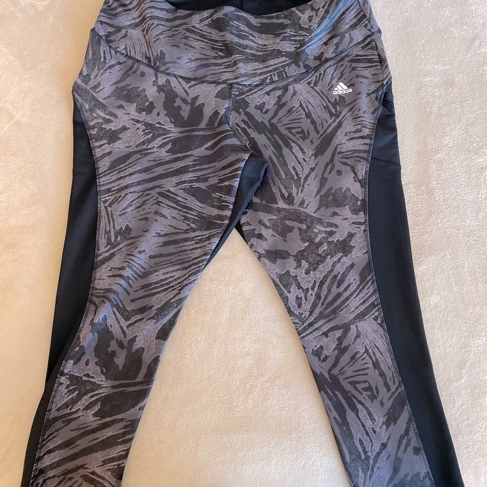 Adidas Zoe Saldana Active 7/8 Length Women’s Tights - Size 4X - Picture 5 of 14